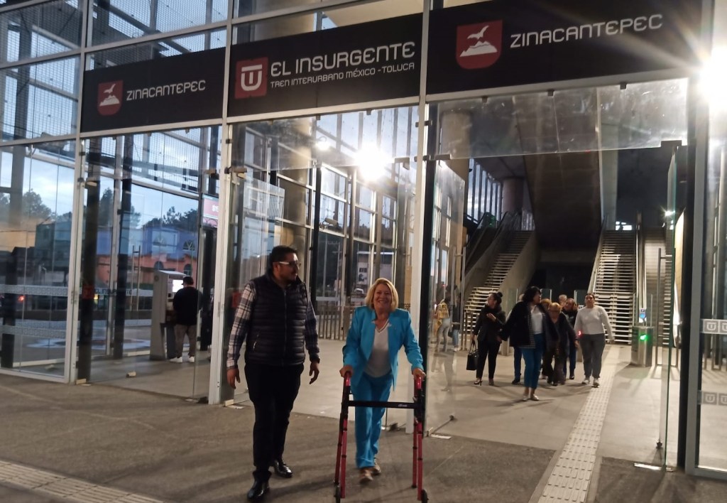 Confirma Alicia Mercado que Tren Interurbano “Insurgente” garantiza accesibilidad total para&nbsp;discapacitados