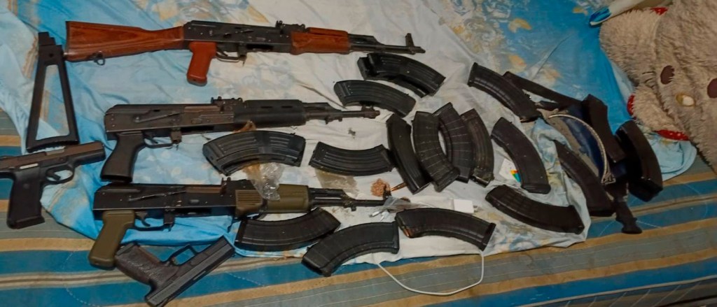 Detectan armas de grueso calibre en inmueble de&nbsp;Ocoyoacac