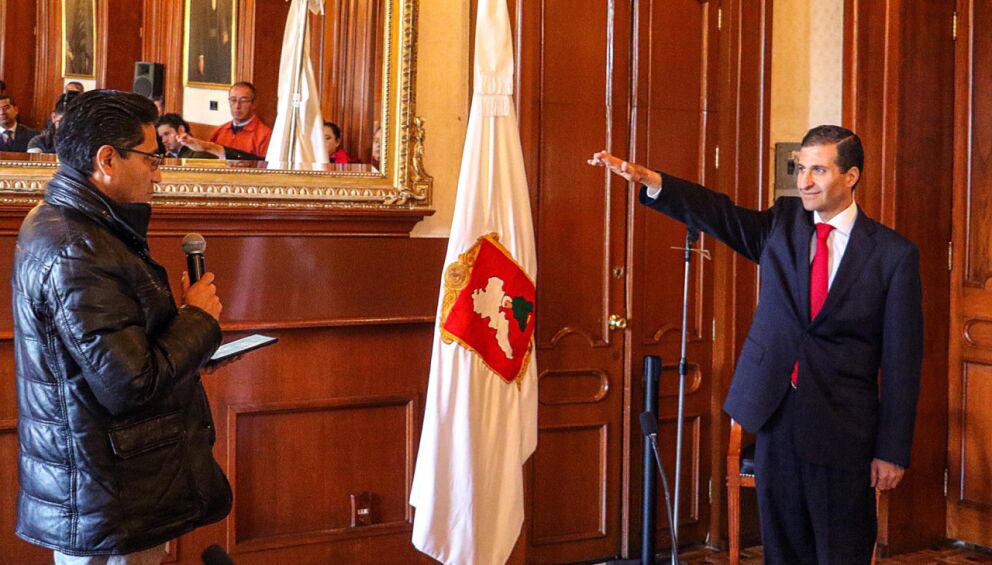 Juan Maccise Naime, nuevo alcalde de Toluca; Raymundo sigue prófugo de la&nbsp;justicia