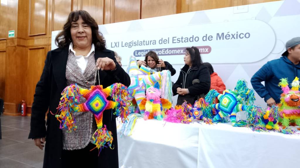Rosario Elizalde detalla actividades de la Feria Internacional de la Piñata de&nbsp;Acolman