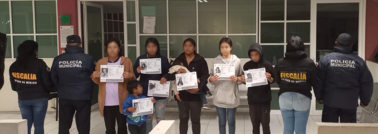 En comunidad de Raíces de Zinacantepec localizan a 7 personas reportadas como desaparecidas en Texcaltitlán; 38 días estuvieron ausentes