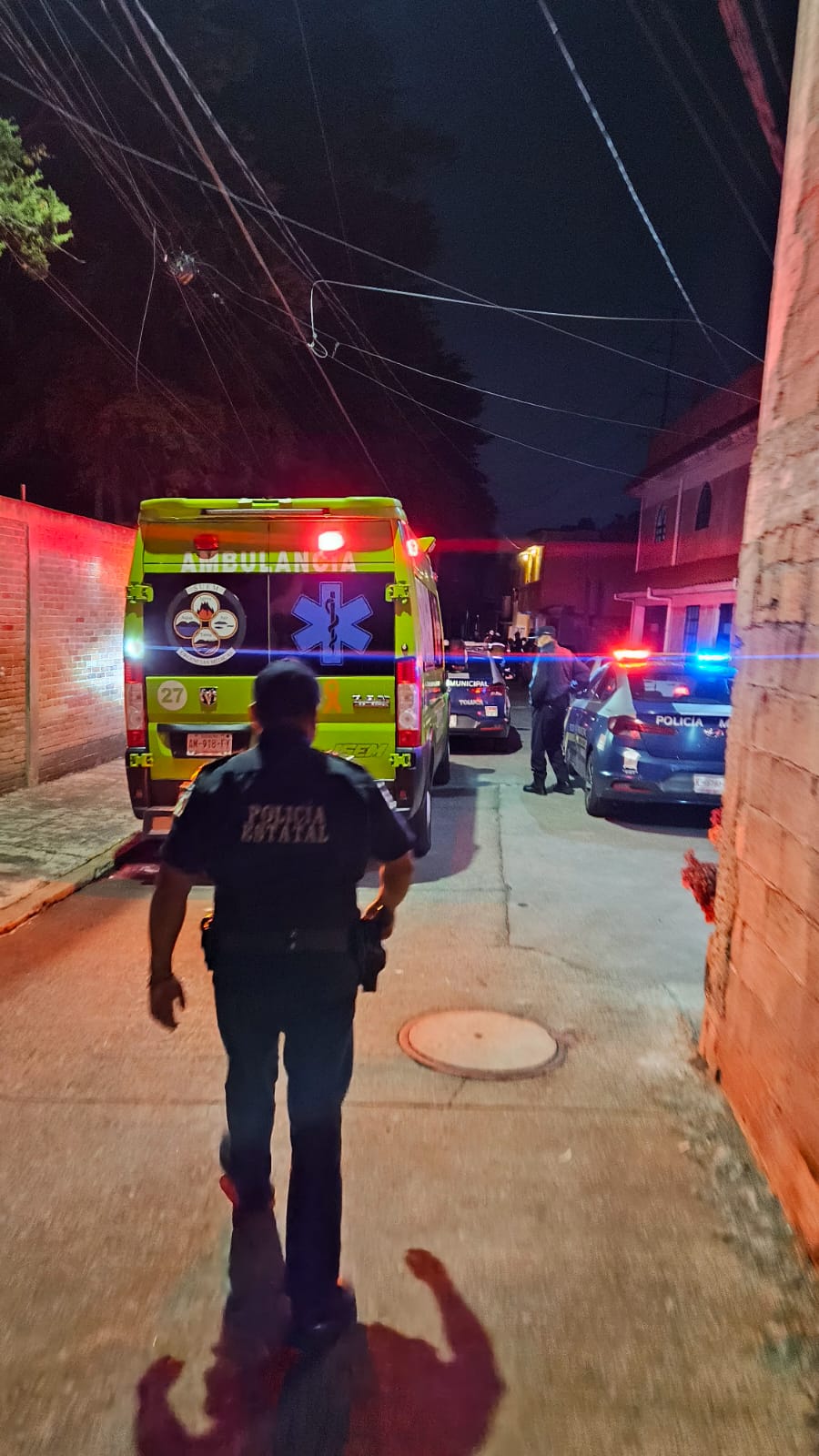 En la colonia El Parque de Toluca acabaron con la vida de una persona a balazos; hay un&nbsp;detenido