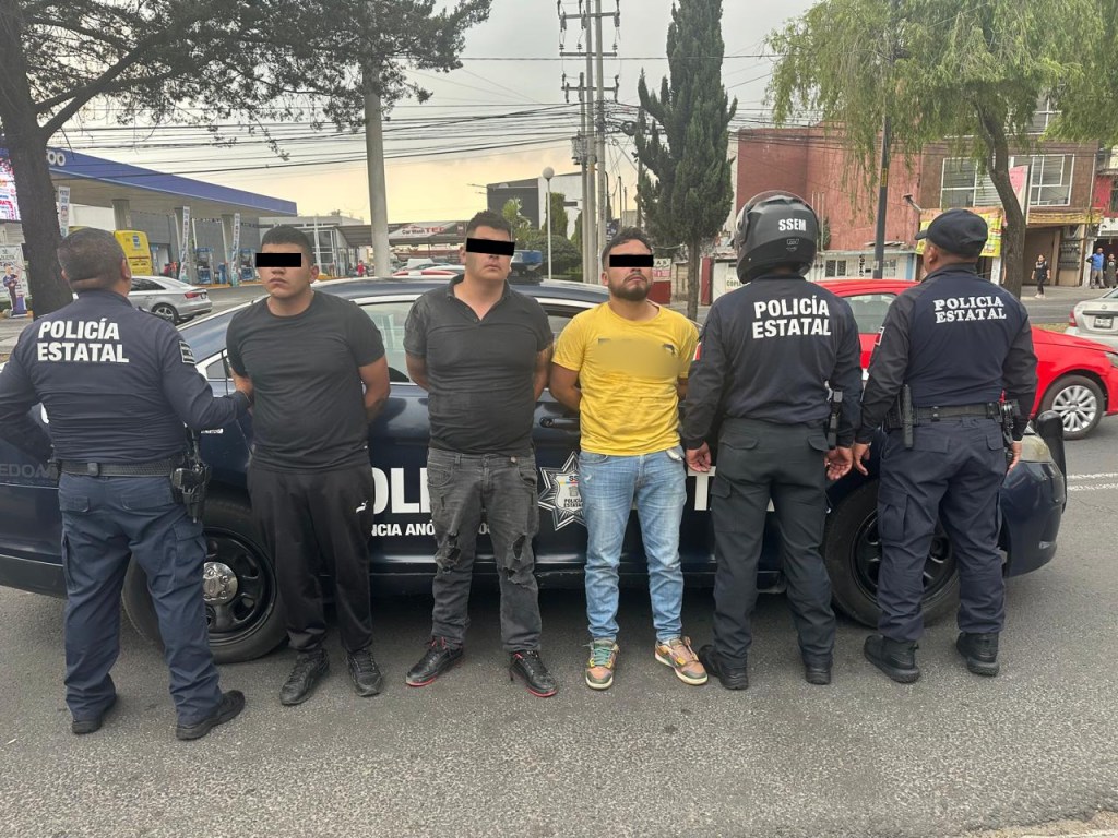 Detienen a sujetos que robaron a comensales de cafetería en&nbsp;Toluca