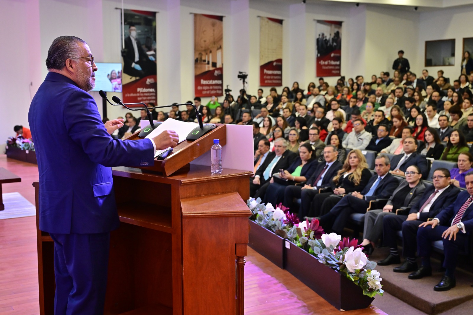 Horacio Duarte: hoy en Edomex el gobierno actúa y se conduce escuchando y consultando a la población, es  indicación de la gobernadora Delfina Gómez