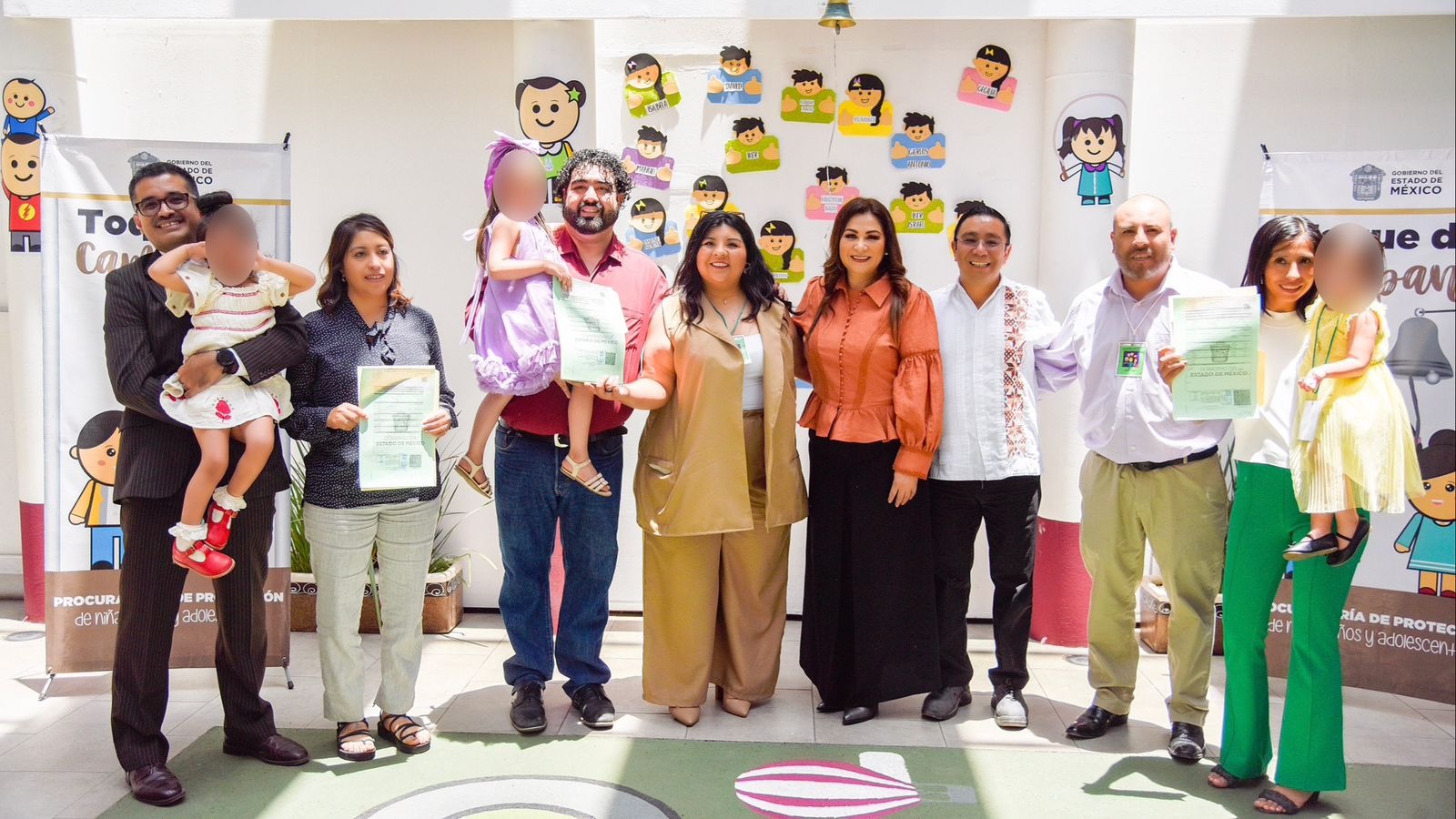 Proceso de adopción de niñas y niños en Edomex un esquema positivo y viable: Comisión de Derechos Humanos