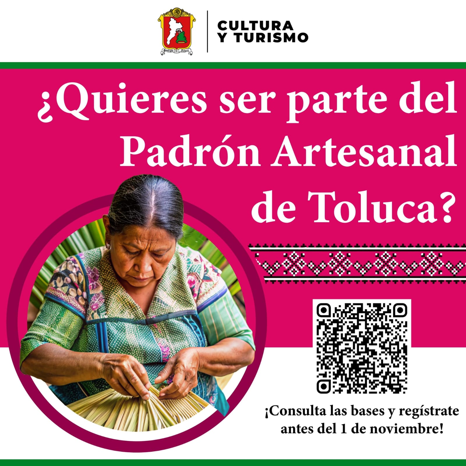 Piden a artesanas y artesanos registrarse en padrón nunicipal