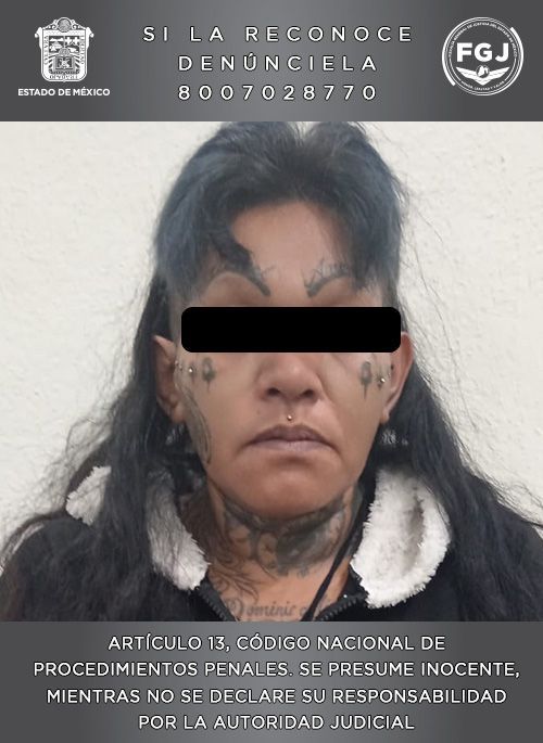 En Edomex aseguran a Maribel «La Borrega» presunta generadora de&nbsp;violencia