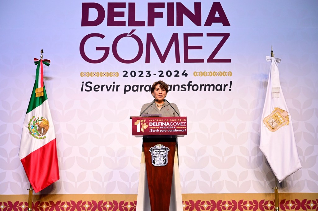 Delfina Gómez precisa en su 1er Informe que seguirá combatiendo la corrupción; van 3 mil servidores públicos sancionados  