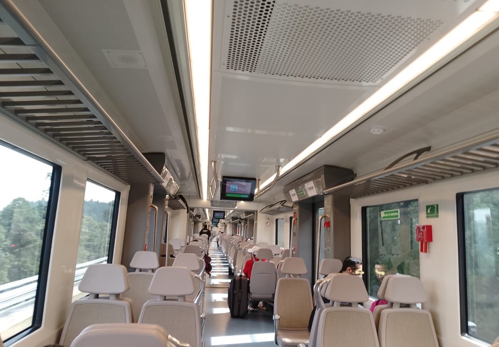 Una mirada y viaje placentero de Toluca a CDMX por el tren «El&nbsp;Insurgente»