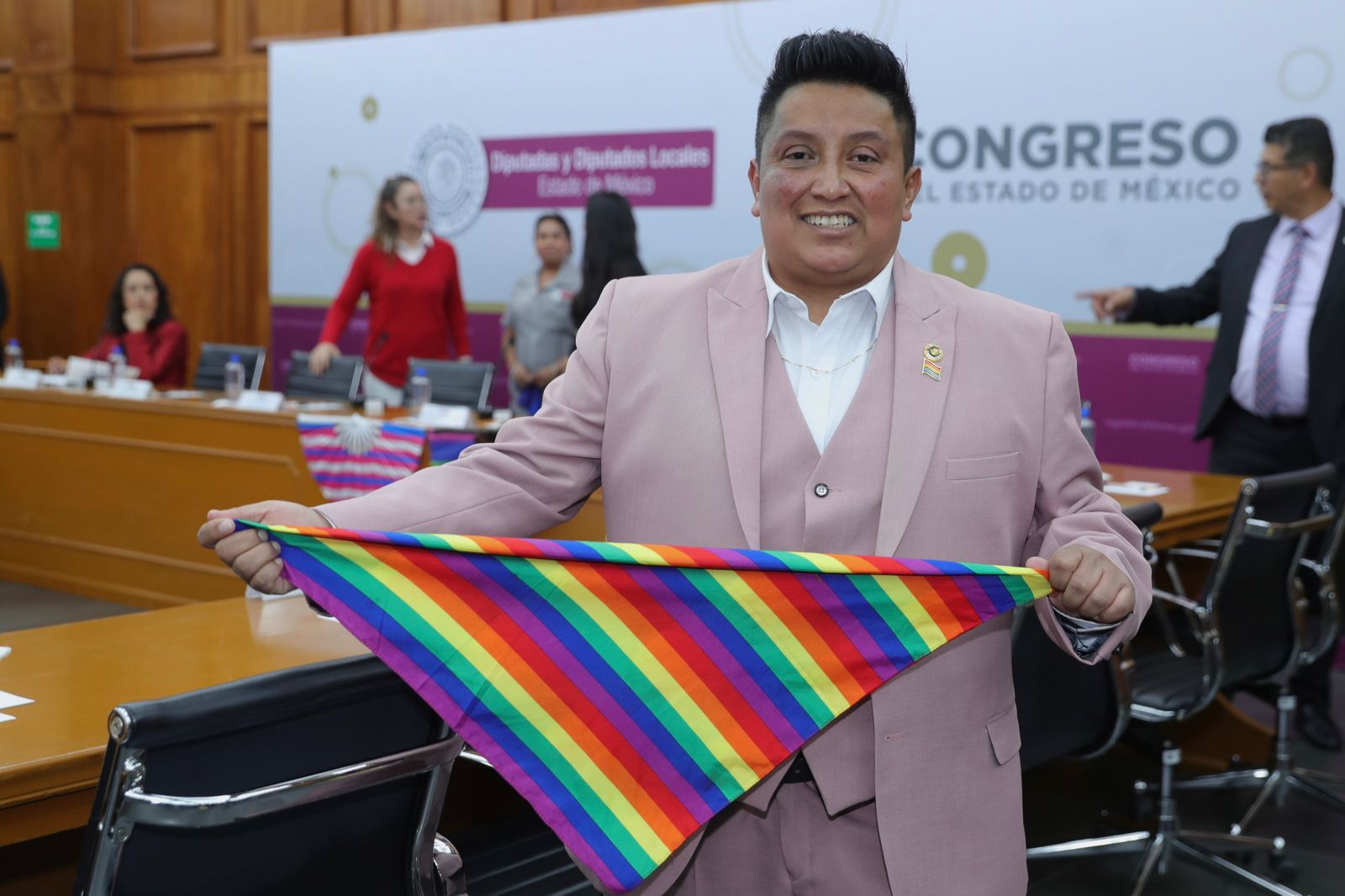 Un día feliz, de amor, paz y libertad, diputade Meme Navarro Instala Comisión Legislativa LGBTTTIQ+