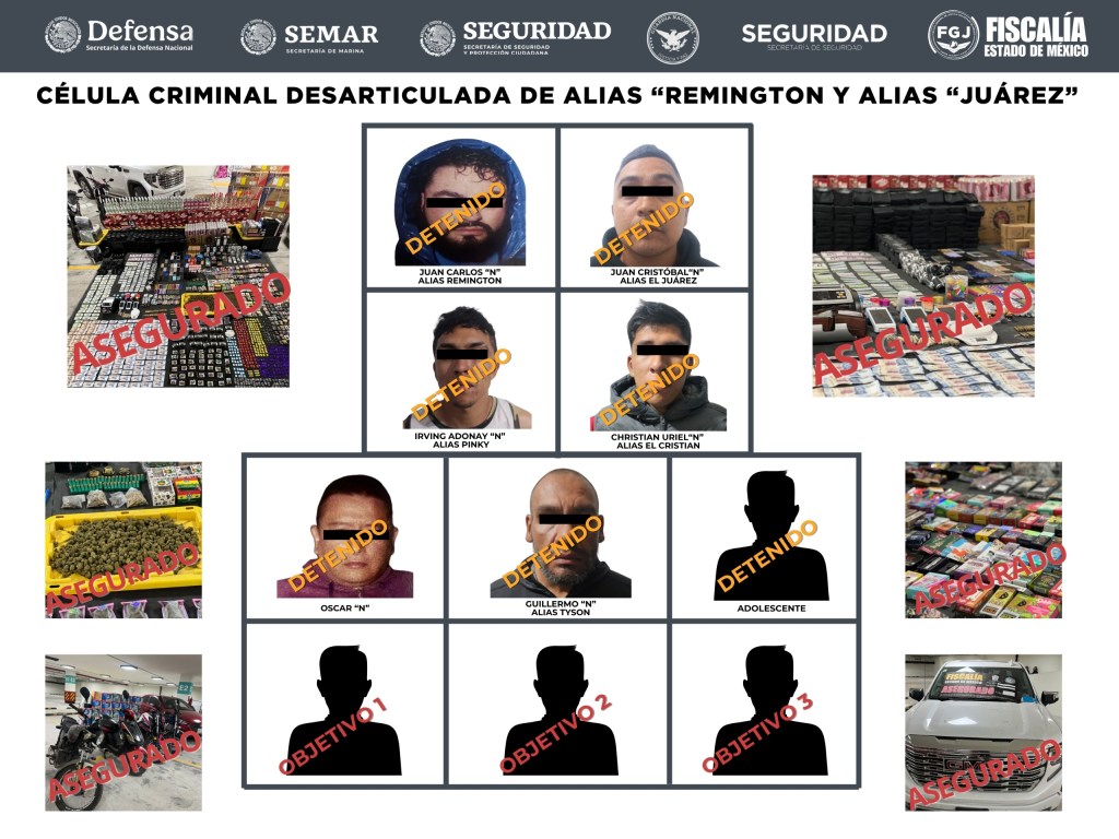 Detenidos presuntos agresores del bar “Bling Bling” y calcinados en&nbsp;Jilotepec