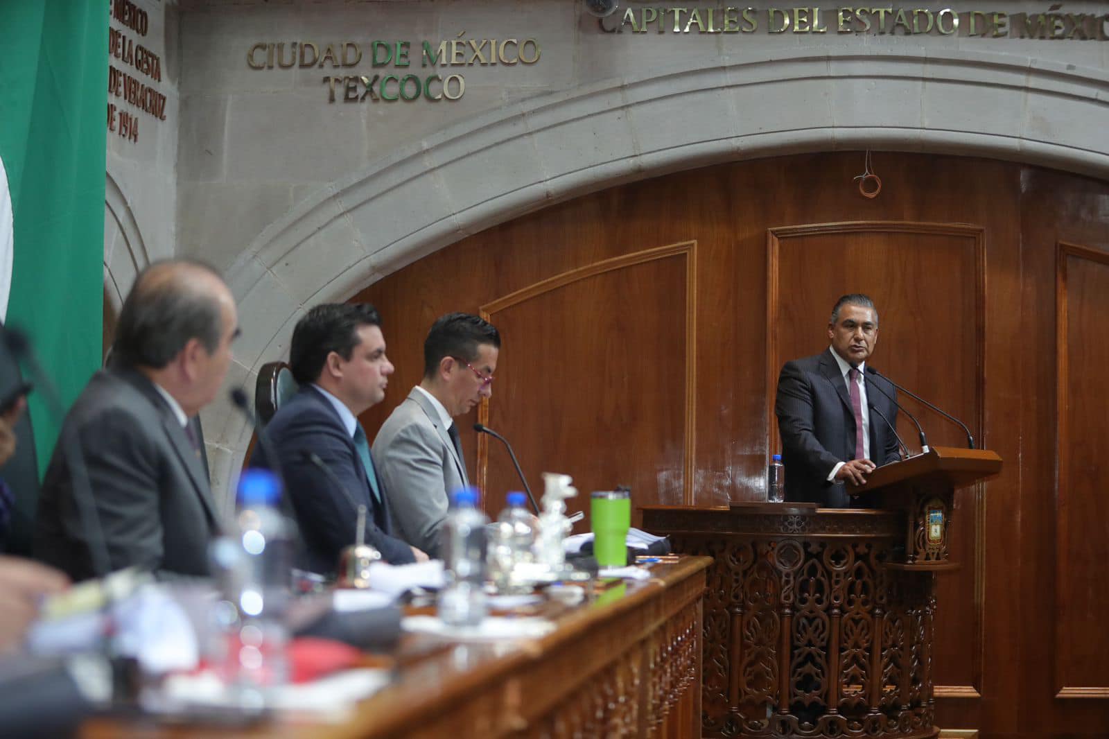 Octavio Martínez presenta propuesta de reforma al Poder Judicial del Edomex