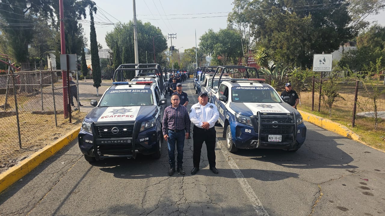 Apuestan a patrullajes para disminuir delitos en Ecatepec