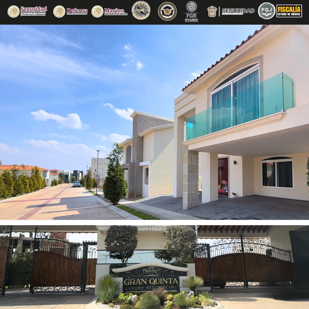 Aseguran una lujosa residencia en Metepec, estaría relacionada con caso de ex alcaldesa de Santo Tomas de los&nbsp;Plátanos