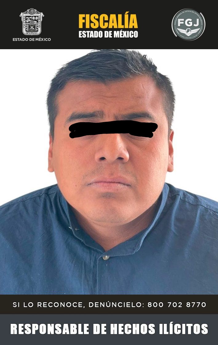 Cándido «N» «N» fue sentenciado a 35 años por feminicidio registrado en la colonia Ocho Cedros de Toluca