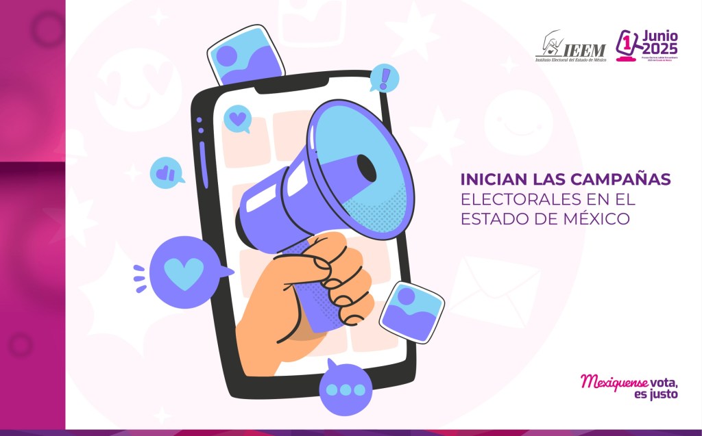 Inician las campañas electorales en el Estado de México:&nbsp;IEEM
