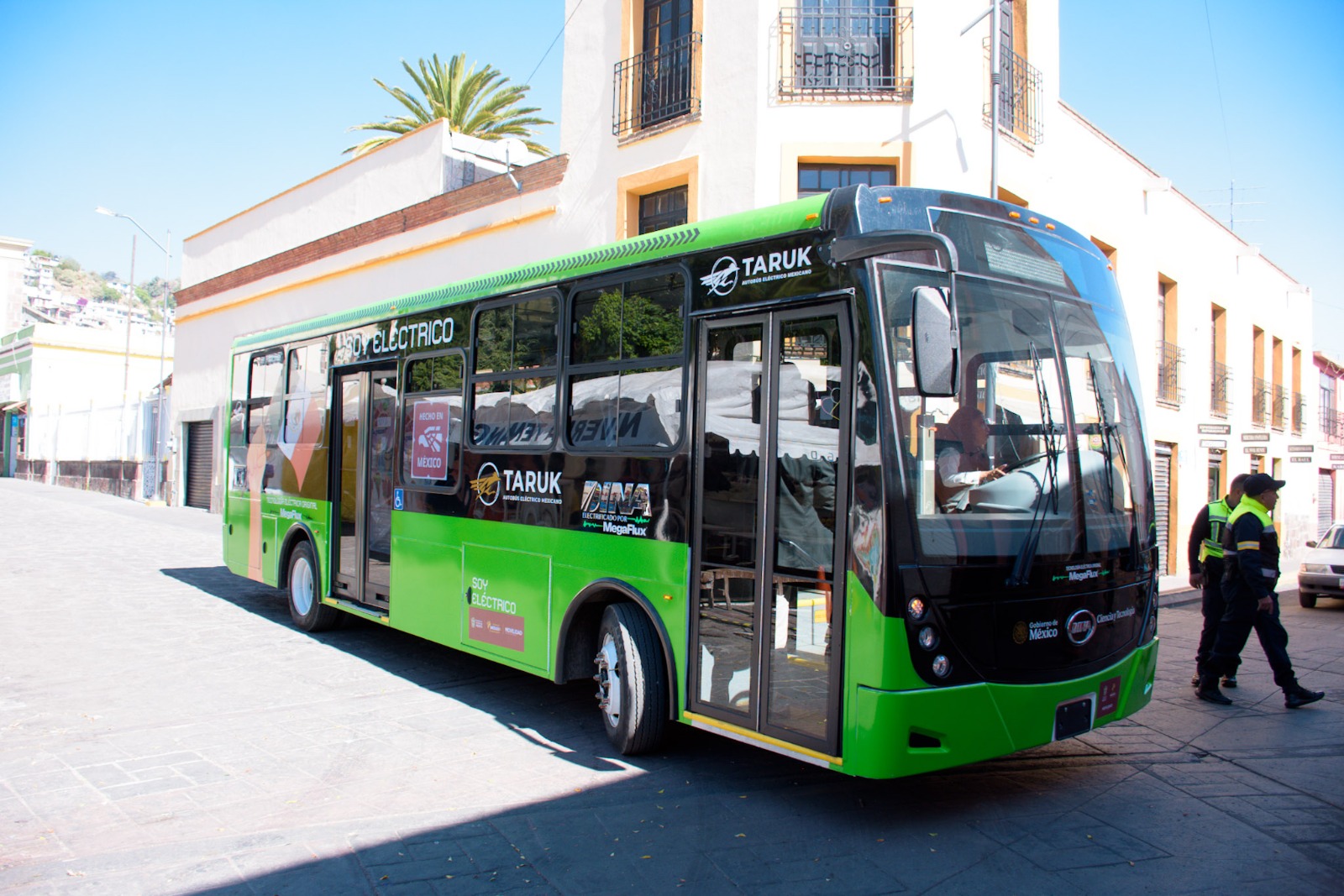 Alistan autobús eléctrico en ruta Metepec-Toluca-Tenango; es 100% mexicano