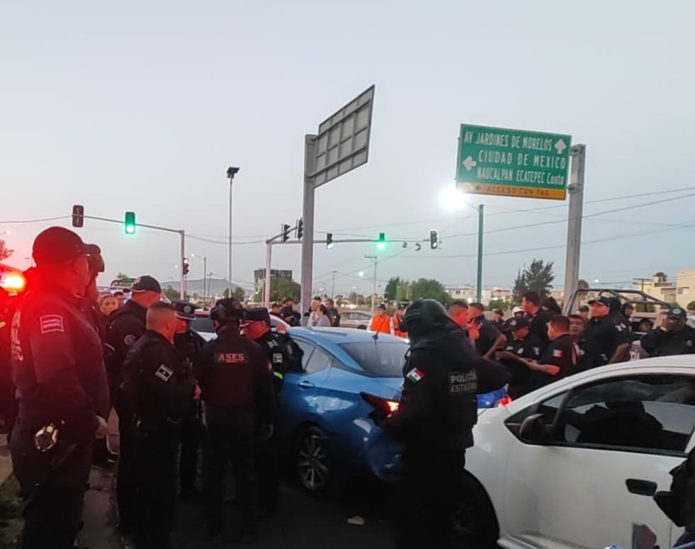Detienen a monta choques que golpearon a conductor
