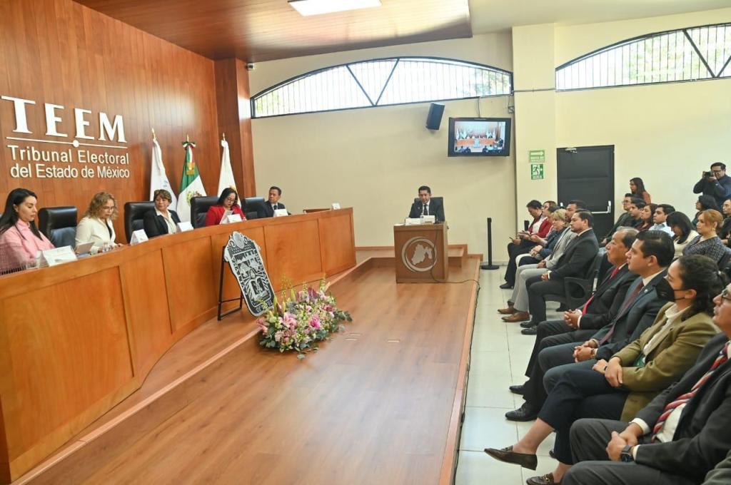 Tras designación de Magistrados realizada por Senado de México; TEEM quedó&nbsp;integrado