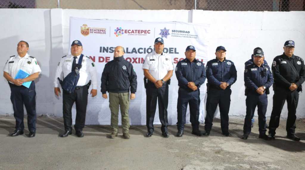 Alcaldesa de Ecatepec precisa que habrá mesas de paz en los 27 sectores de&nbsp;seguridad