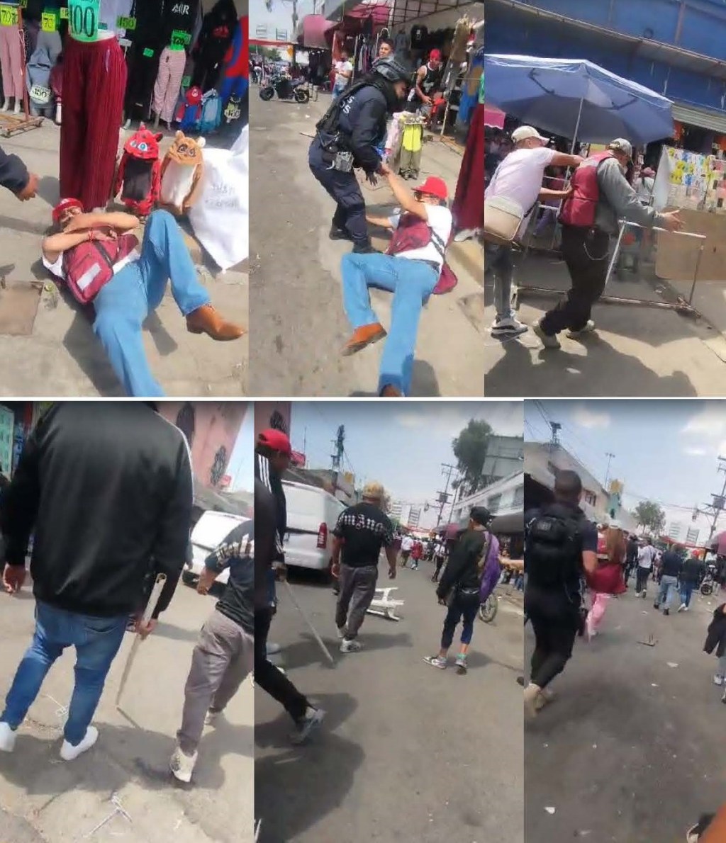 Chocan comerciantes informales e inspectores del Ayuntamiento de&nbsp;Toluca