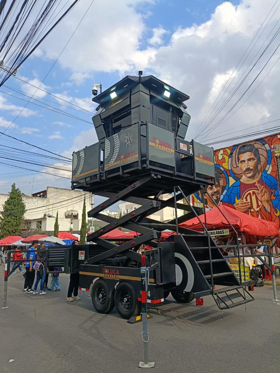 Listo Operativo de Seguridad para el partido Toluca-Tigres en el Estadio Nemesio Díez