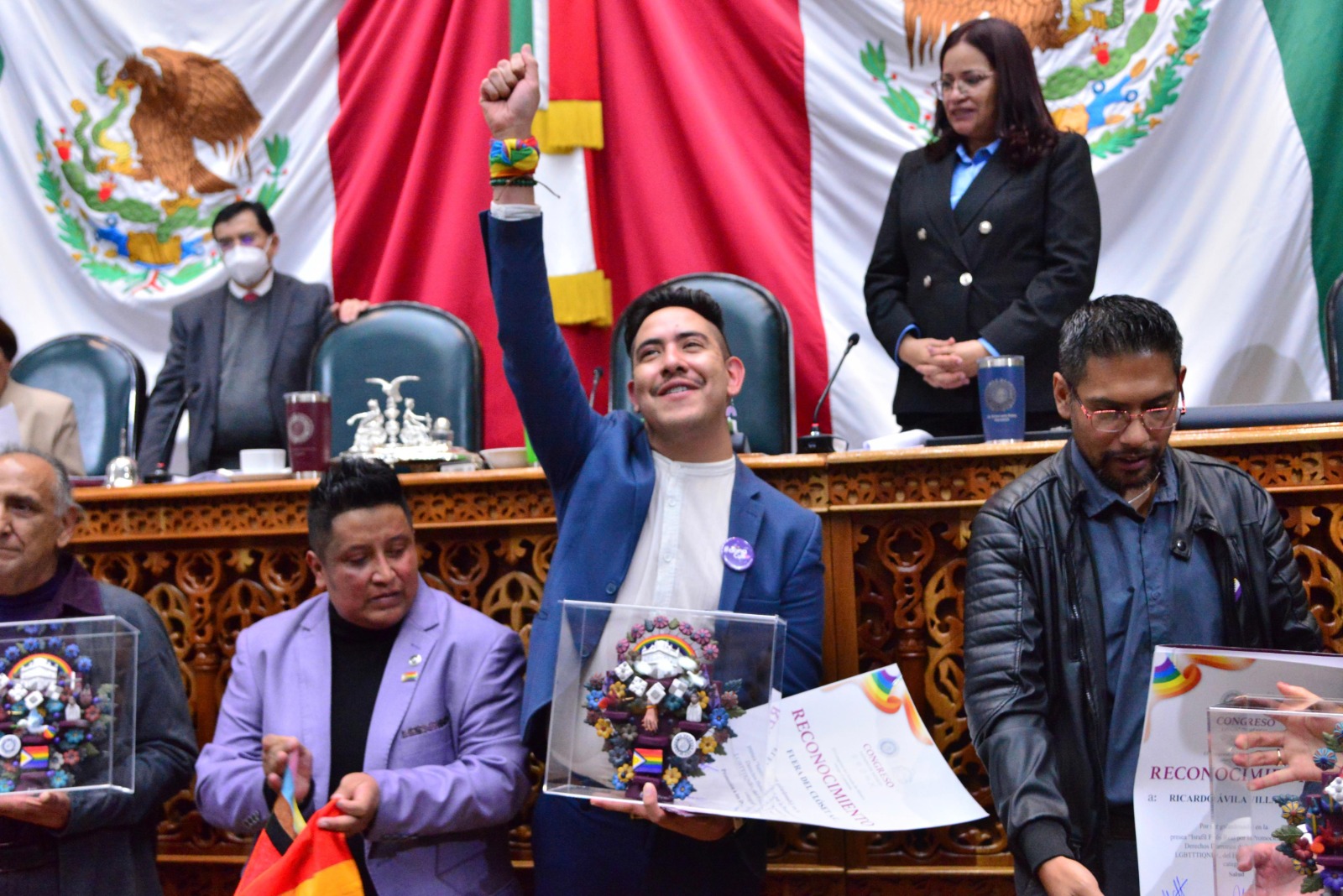 Con el PRI se les ignoraba y reprimía; con Morena se reconoce y elogia su lucha por los derechos de la Comunidad de la Diversidad