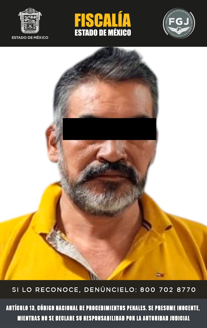 Gonzalo fue detenido en Tejupilco por, presuntamente, cometer homicidio