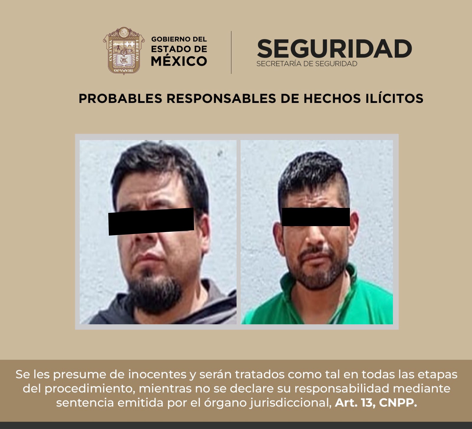 En El Oro y Almoloya de Juárez aseguran a extorsionadores; amenazaban a vendedores de pollo