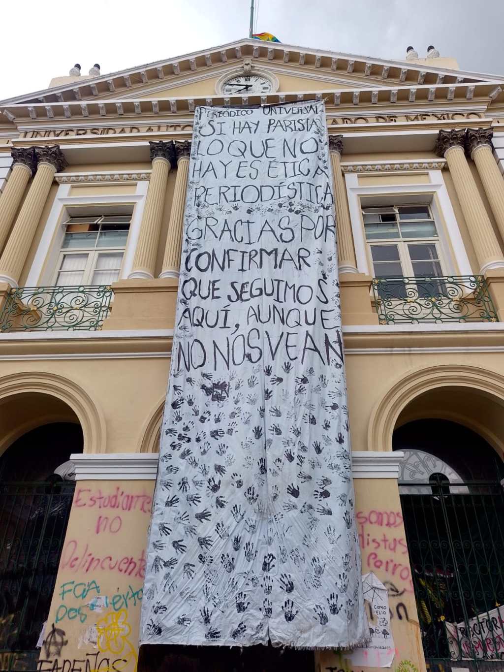 Rectora acompañará jurídicamente a alumnos paristas que denunciaron irrupción en la “Casa del&nbsp;Estudiante”