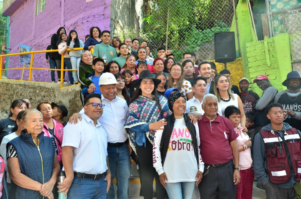 Arleth Grimaldo coordinó y encabezó el proyecto de transformación en La Rinconada de&nbsp;Tlalnepantla