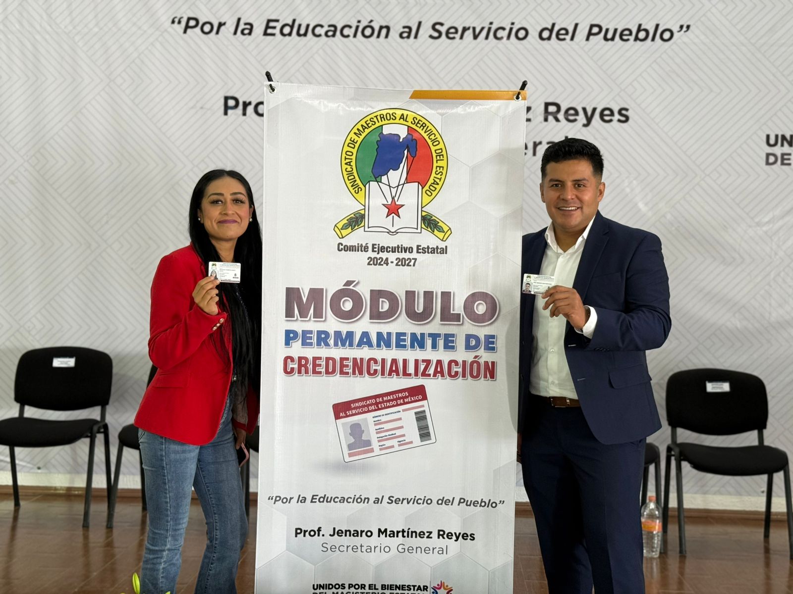 En las 14 regiones sindicales del SMSEM opera módulo de credencialización
