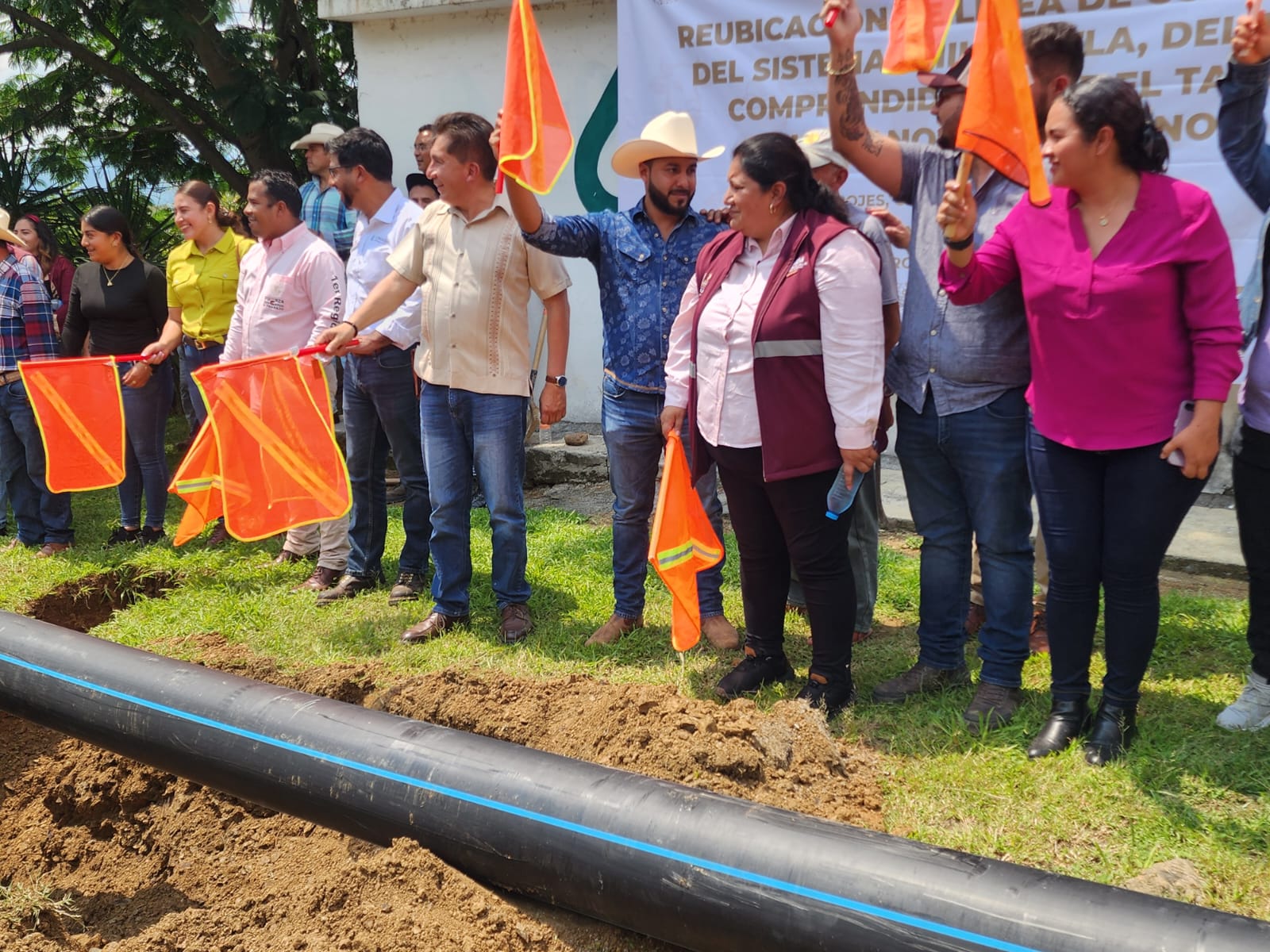 Inician trabajos para nueva red de distribución de agua potable en Luvianos