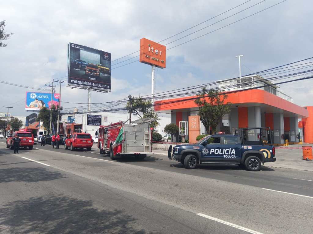 Sustote en Toluca por fuga de&nbsp;gas