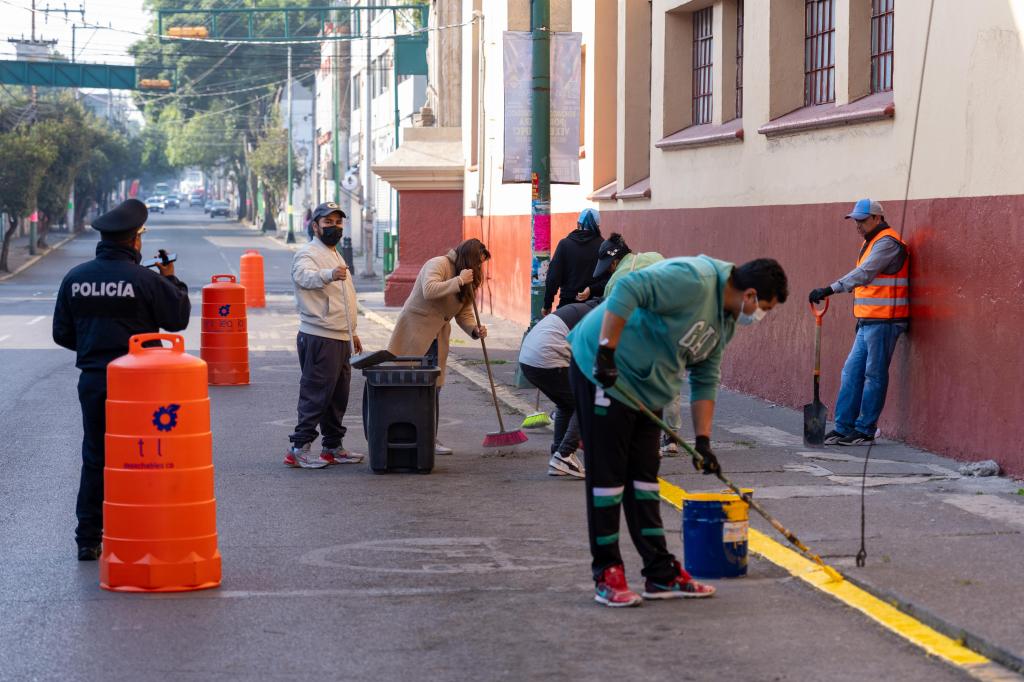 Brindan atención a 34 espacios públicos de Toluca